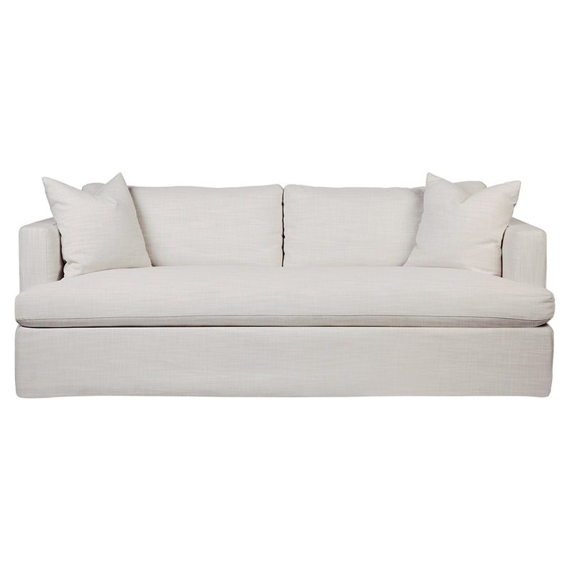 Birkshire 3 Seater Slip Cover Sofa - Off White Linen Default Title
