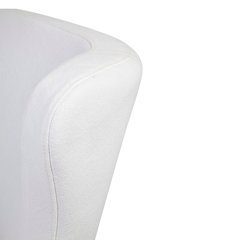 Riviera Slip Cover Arm Chair - White Default Title