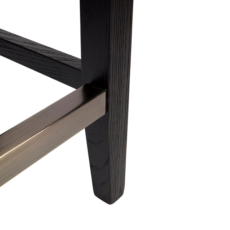 Canyon Black Bar Stool - Zebra Default Title