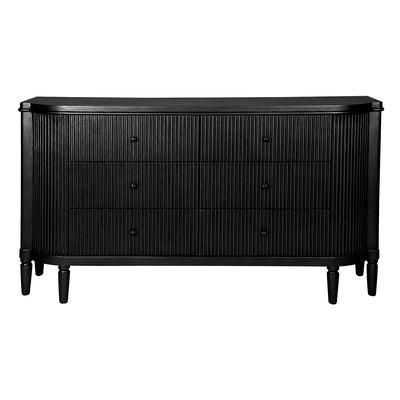 Arielle 6 Drawer Chest - Black Default Title