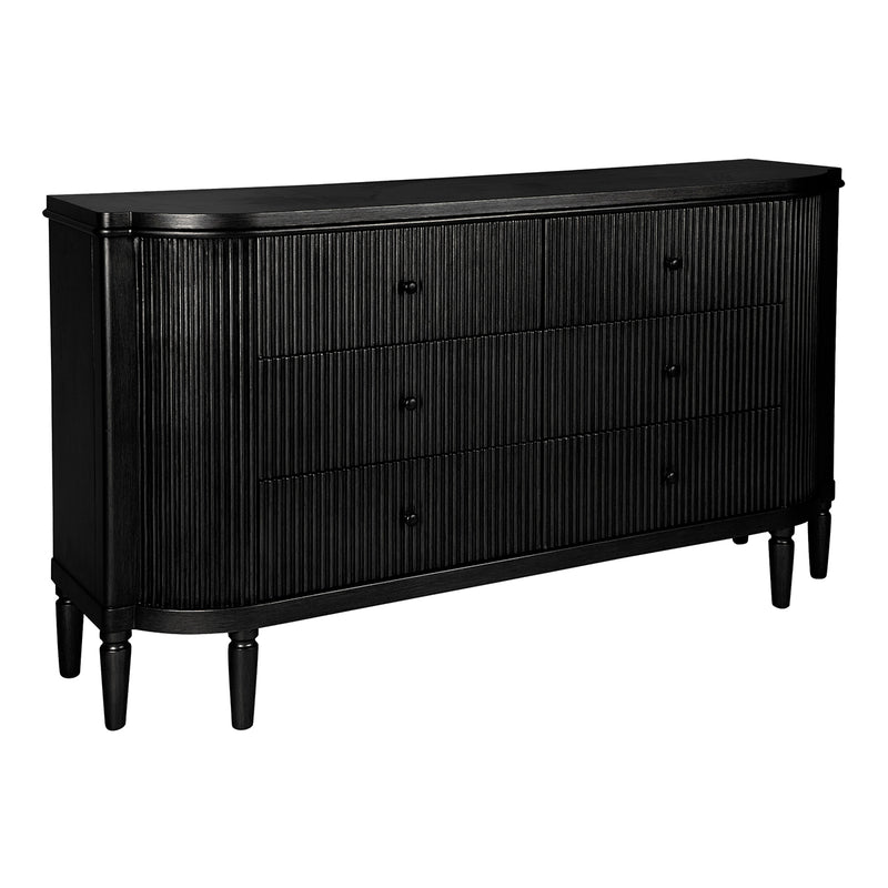 Arielle 6 Drawer Chest - Black Default Title