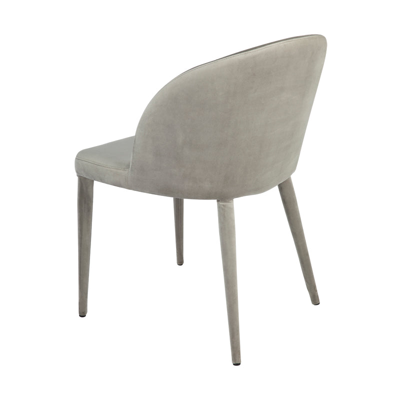 Paltrow Dining Chair - Grey Velvet Default Title