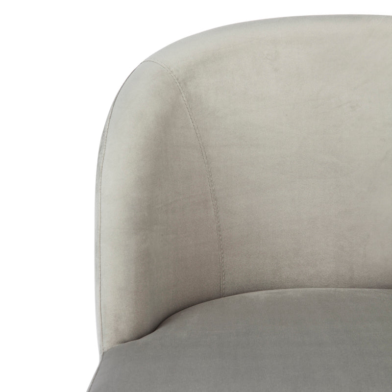 Paltrow Dining Chair - Grey Velvet Default Title