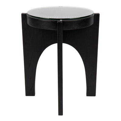 Oasis Rattan Side Table - Black Default Title