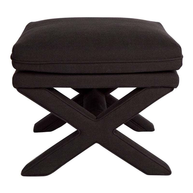 Candace Stool - Black Linen Default Title