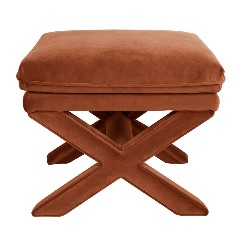 Candace Stool - Caramel Velvet Default Title