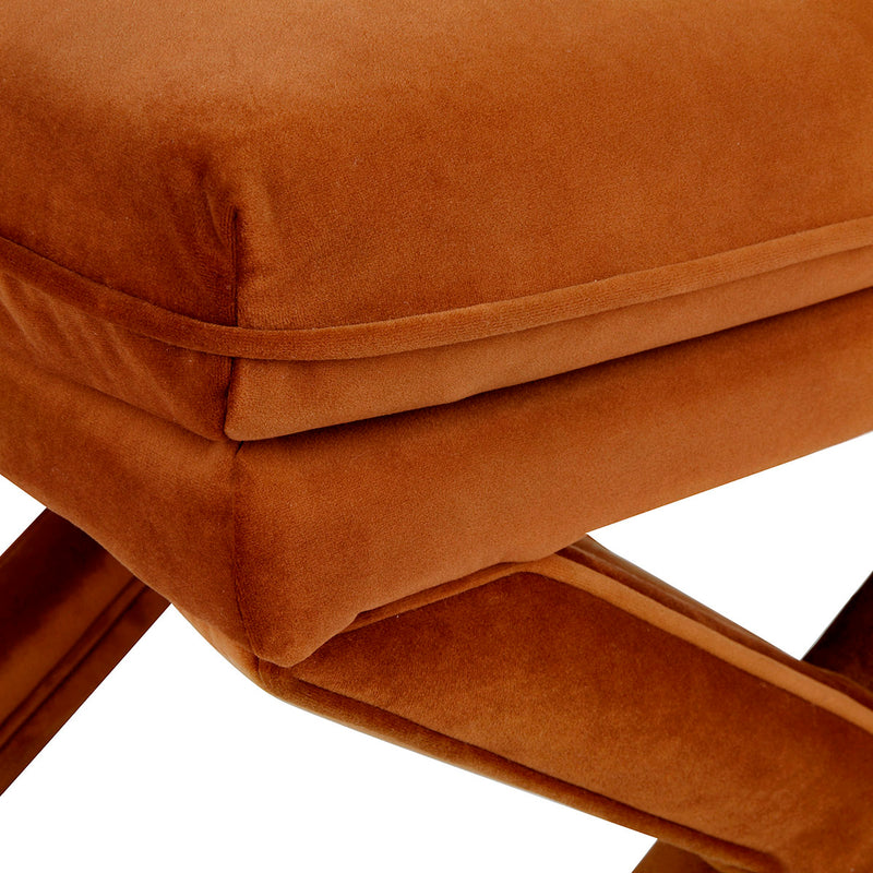 Candace Stool - Caramel Velvet Default Title