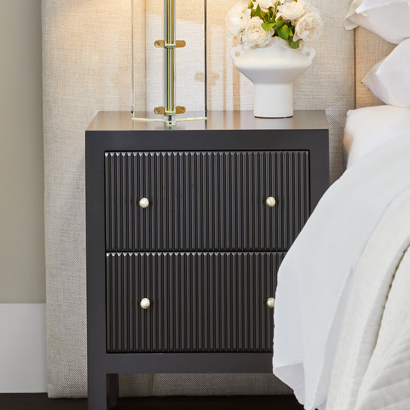 Ariana Bedside Table - Small Black Default Title