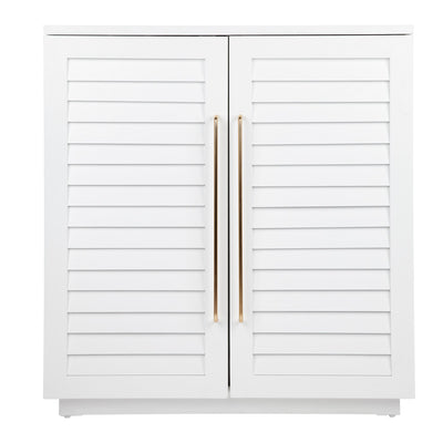 Loft Oak Bar Cabinet - White Default Title