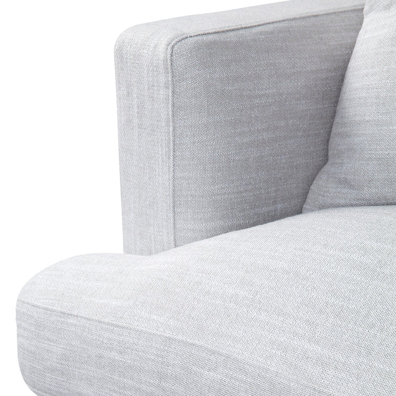 Birkshire 3 Seater Slip Cover Sofa - Grey Linen Default Title