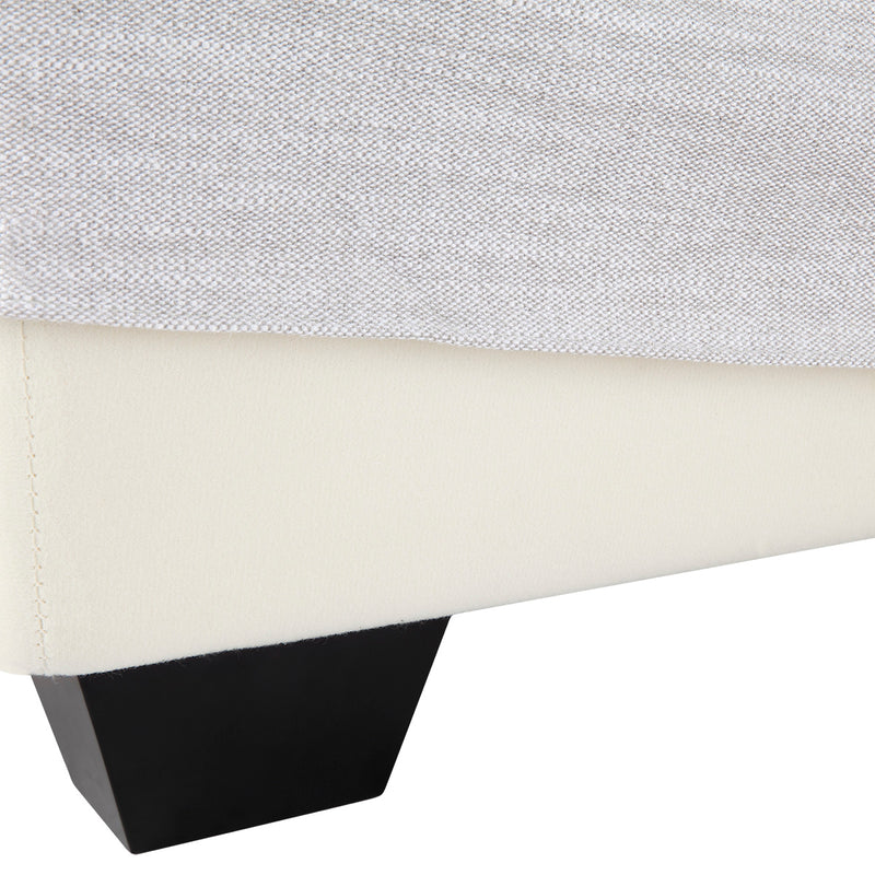 Birkshire 3 Seater Slip Cover Sofa - Grey Linen Default Title
