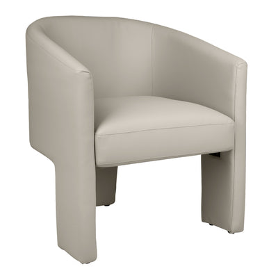 Kylie Dining Chair - Soft Grey Vegan Leather Default Title