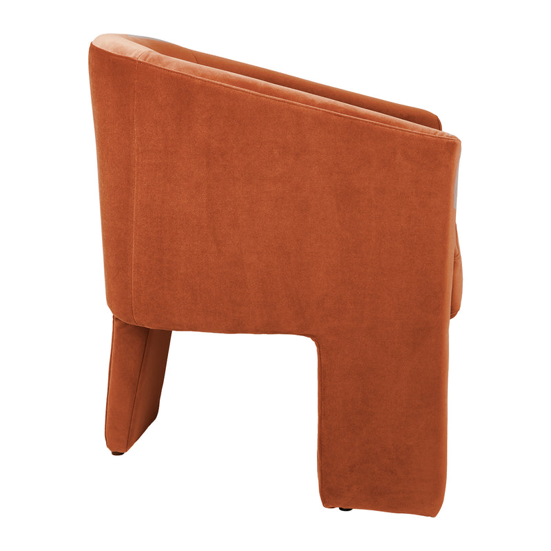 Kylie Dining Chair - Caramel Velvet Default Title