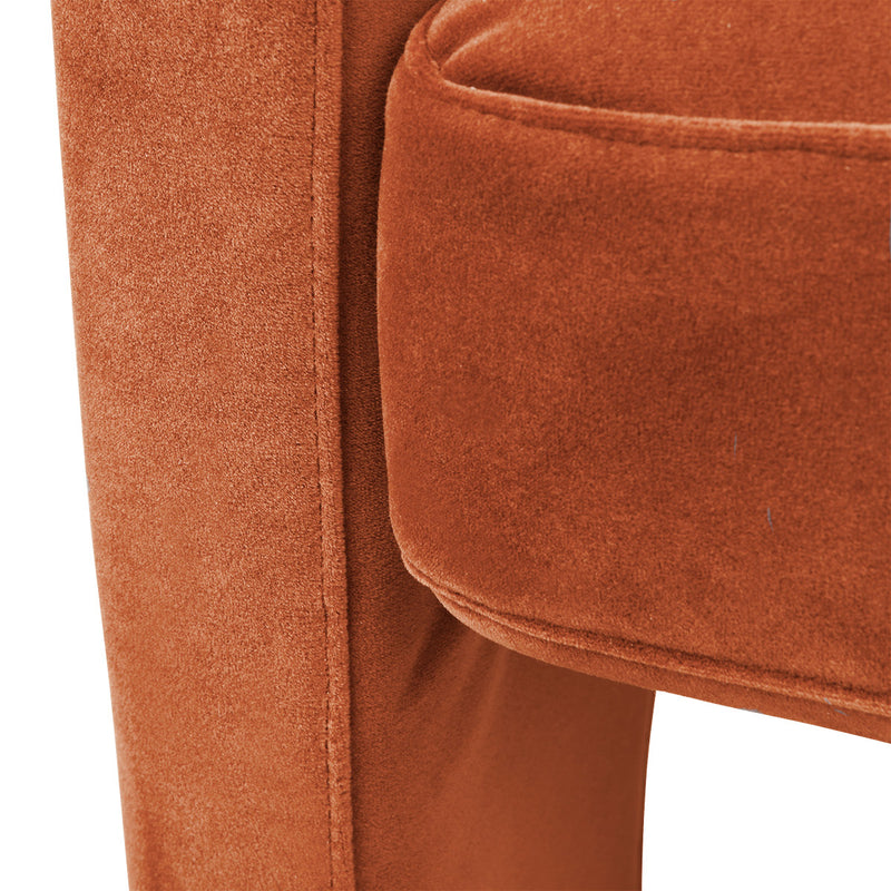 Kylie Dining Chair - Caramel Velvet Default Title