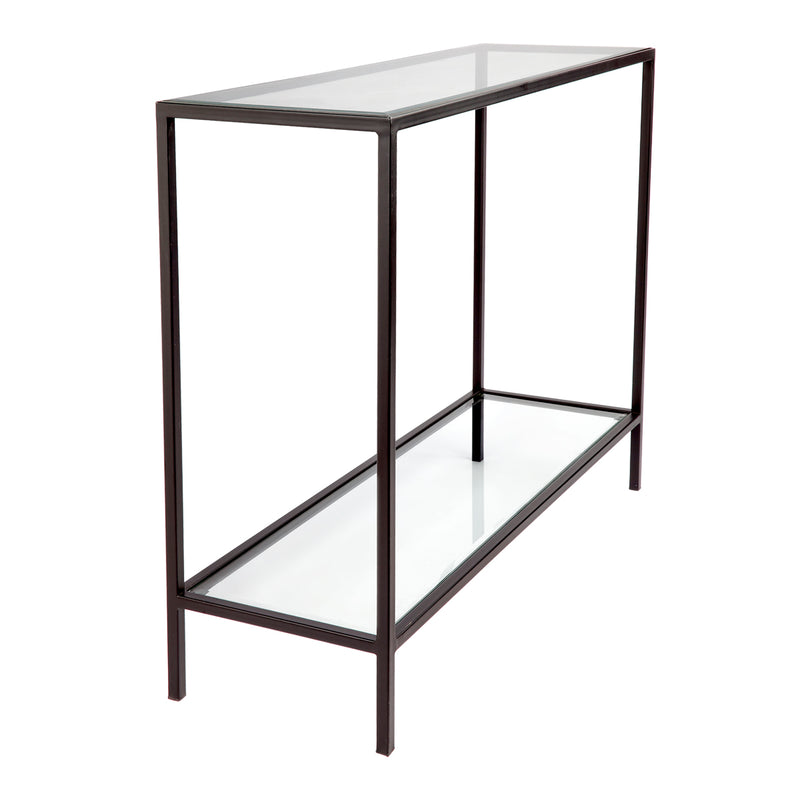 Cocktail Glass Console Table - Small Black Default Title