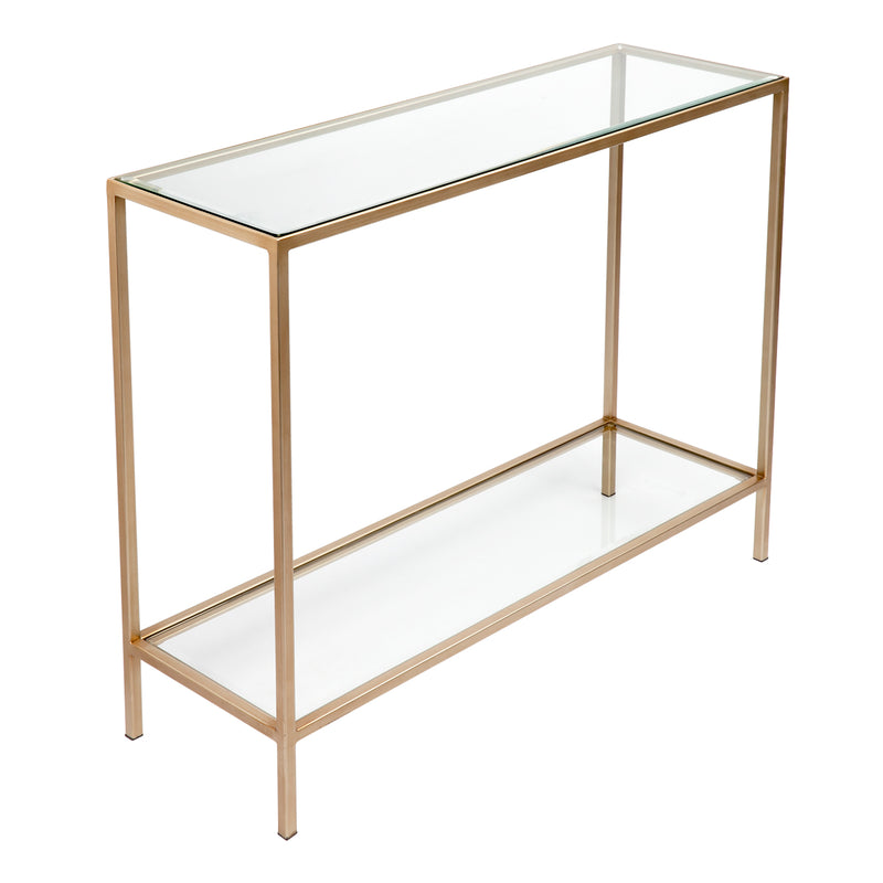 Cocktail Glass Console Table - Small Antique Gold Default Title