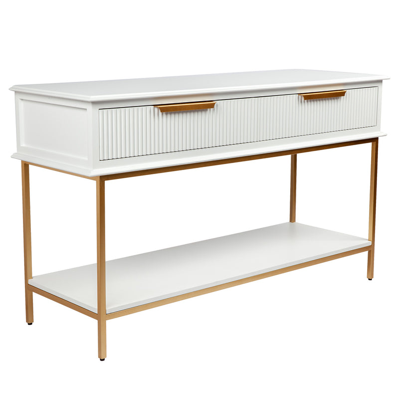 Aimee Console Table - Small White Default Title