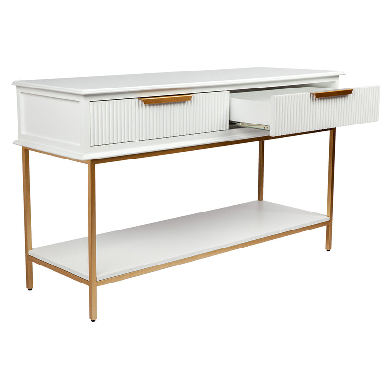 Aimee Console Table - Small White Default Title