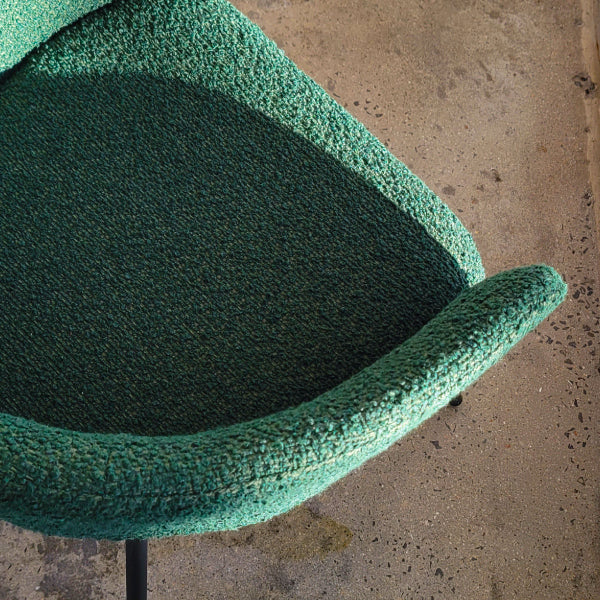 Delta Dining Chair - Green Boucle Default Title