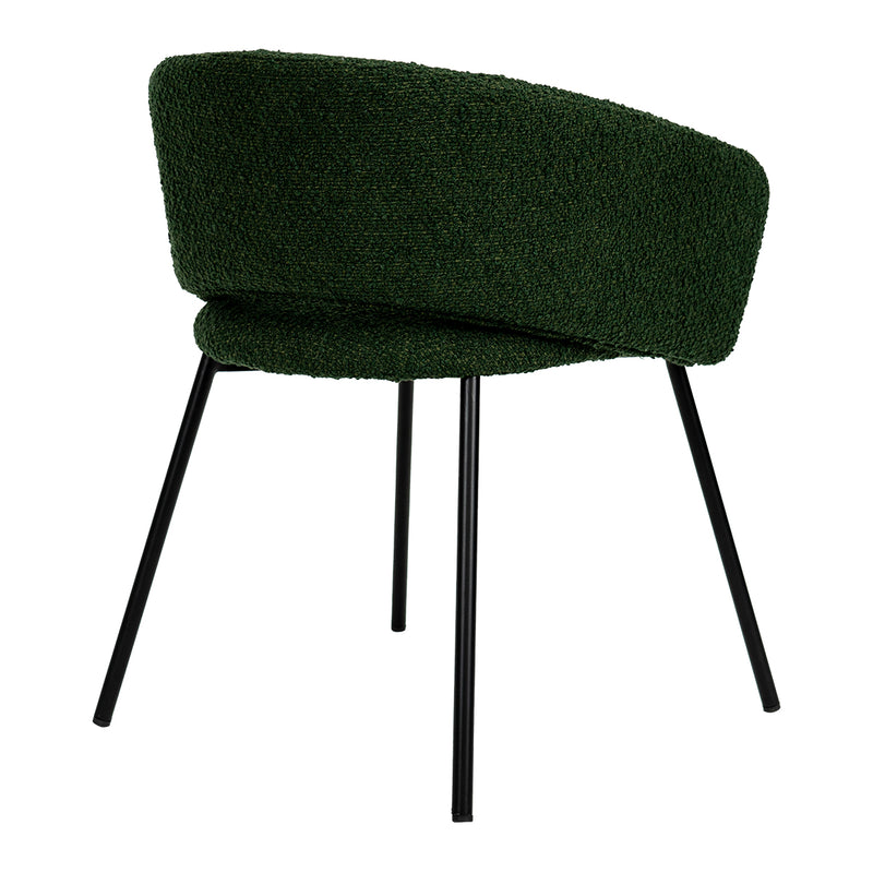 Delta Dining Chair - Green Boucle Default Title