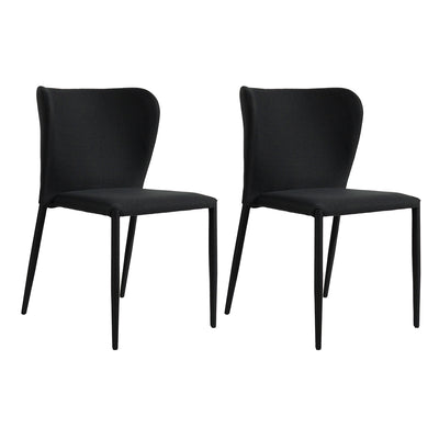 Foley Dining Chair Set of 2 - Black Default Title