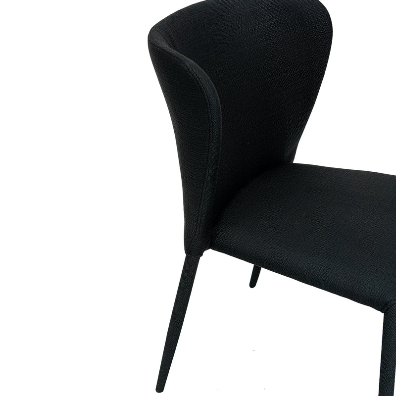 Foley Dining Chair Set of 2 - Black Default Title