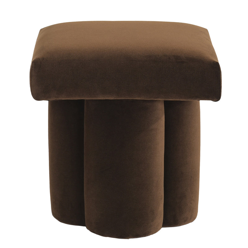 Ace Stool - Dark Cholocate Velvet Default Title