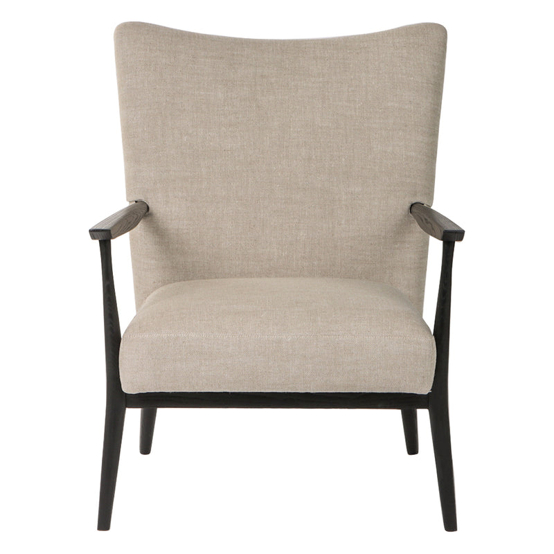 Mecca Arm Chair - Natural Linen Default Title