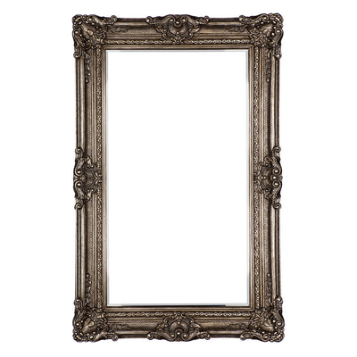 Alexandra Floor Mirror - Antique Silver Default Title