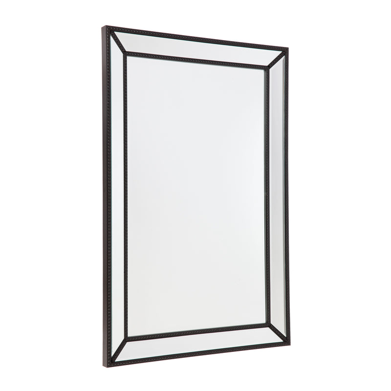 Zeta Wall Mirror - Medium Black Default Title