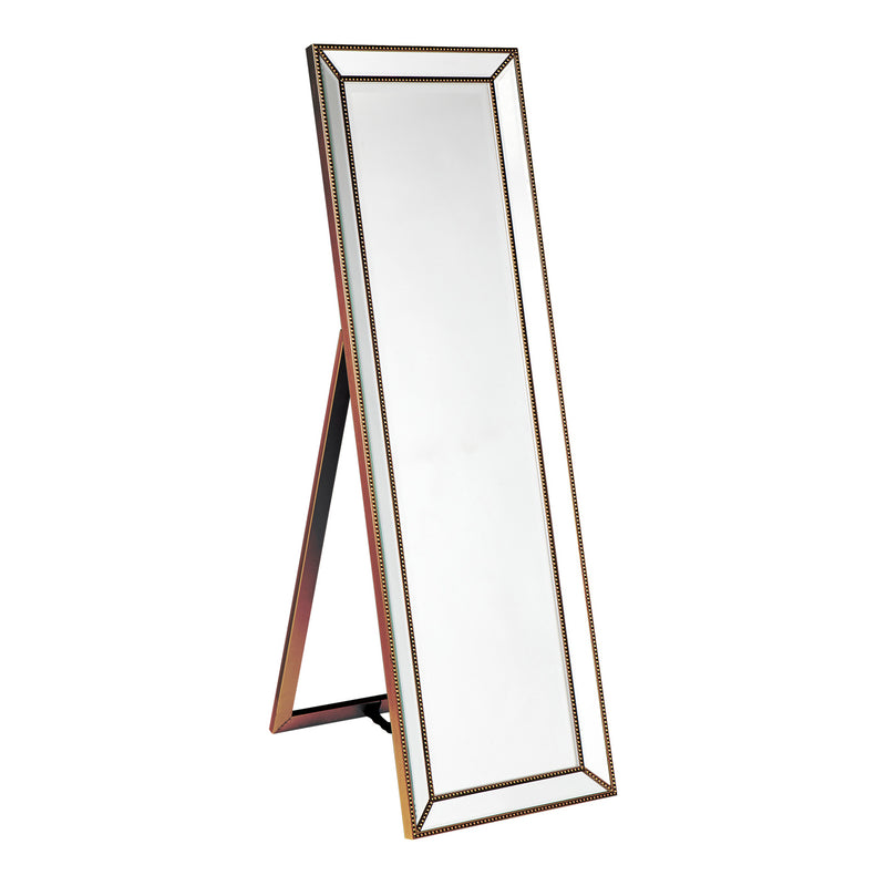 Zeta Cheval Mirror - Antique Gold Default Title