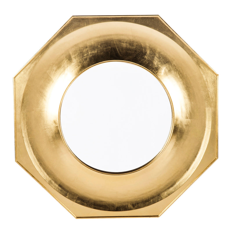 Zander Wall Mirror - Gold Leaf Default Title