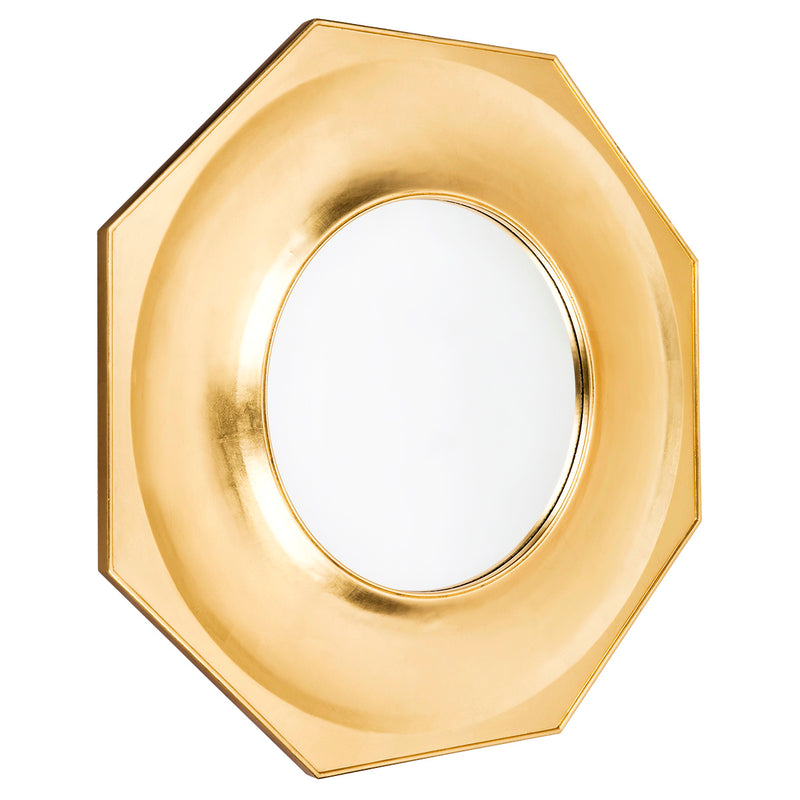 Zander Wall Mirror - Gold Leaf Default Title