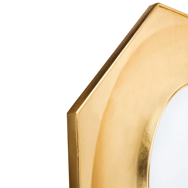 Zander Wall Mirror - Gold Leaf Default Title