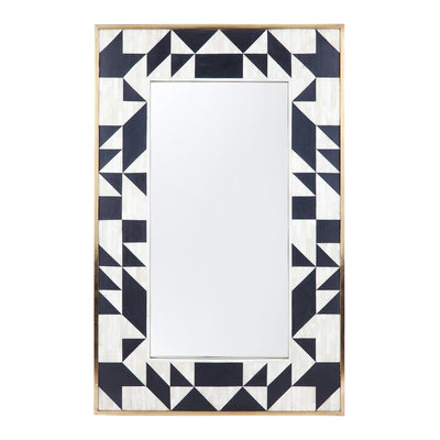 Huxley Bone Inlay Wall Mirror Default Title