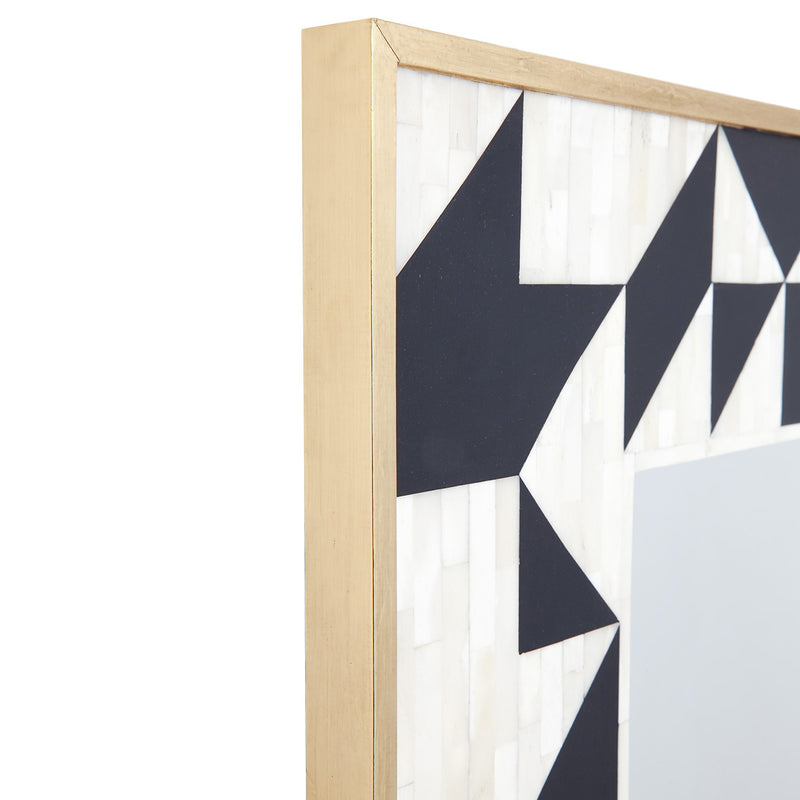 Huxley Bone Inlay Wall Mirror Default Title