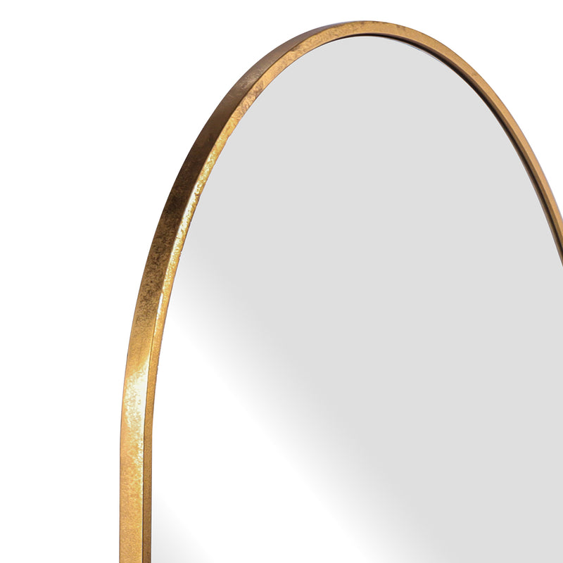 Archibald Floor Mirror - Gold Leaf Default Title