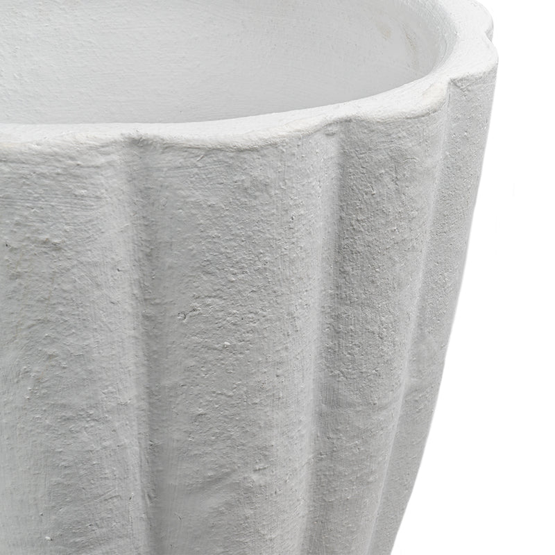 Verona Terracotta Planter - Large White Default Title