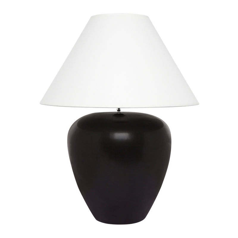 Picasso Table Lamp - Black w White Shade Default Title