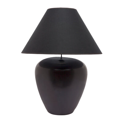 Picasso Table Lamp - Black w Black Shade Default Title