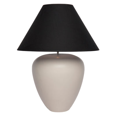 Picasso Table Lamp - Natural w Black Shade Default Title