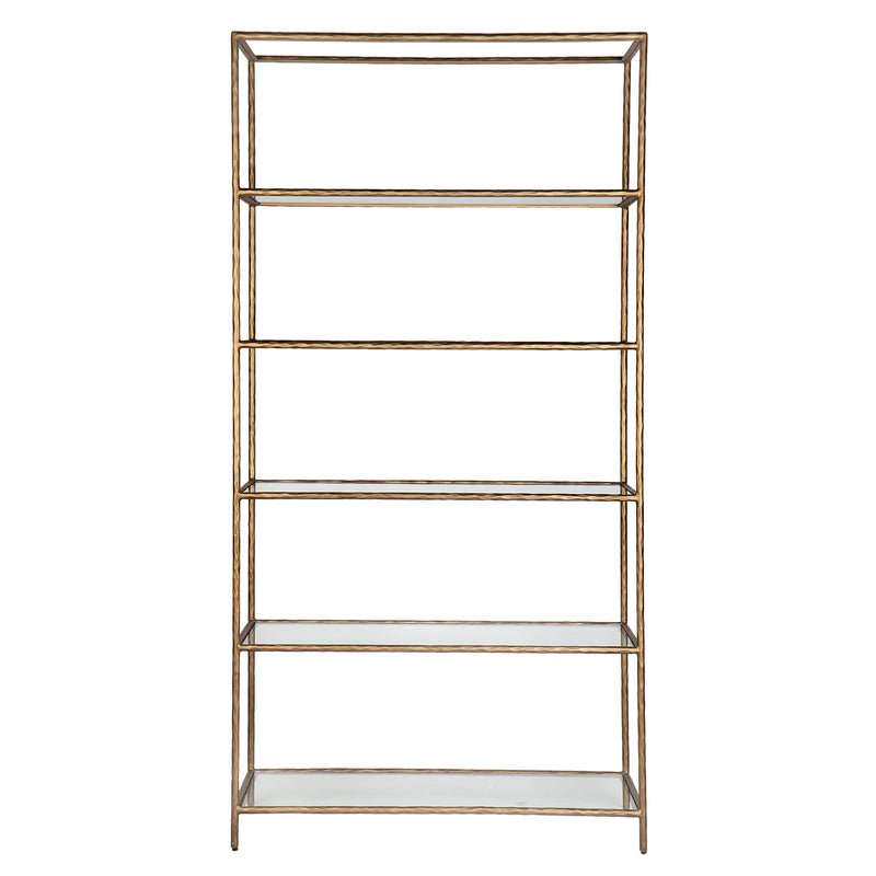 Heston Shelving Unit - Brass Default Title