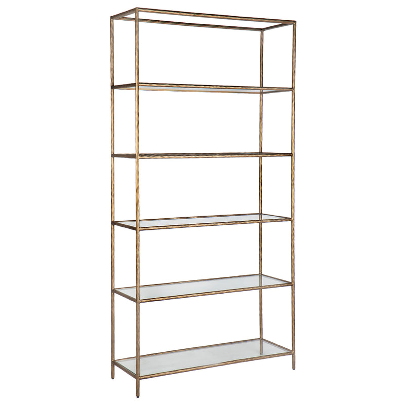 Heston Shelving Unit - Brass Default Title