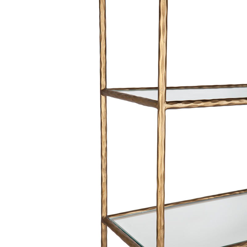 Heston Shelving Unit - Brass Default Title