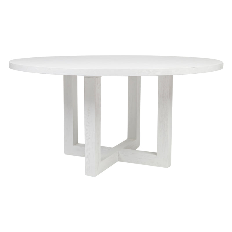 Leeton Round Dining Table - 1.5m White Default Title