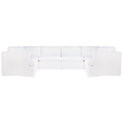 Birkshire Slip Cover Modular Sofa - White Linen Option 5 Default Title