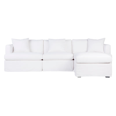 Birkshire Slip Cover Modular Sofa - White Linen Option 6 Default Title