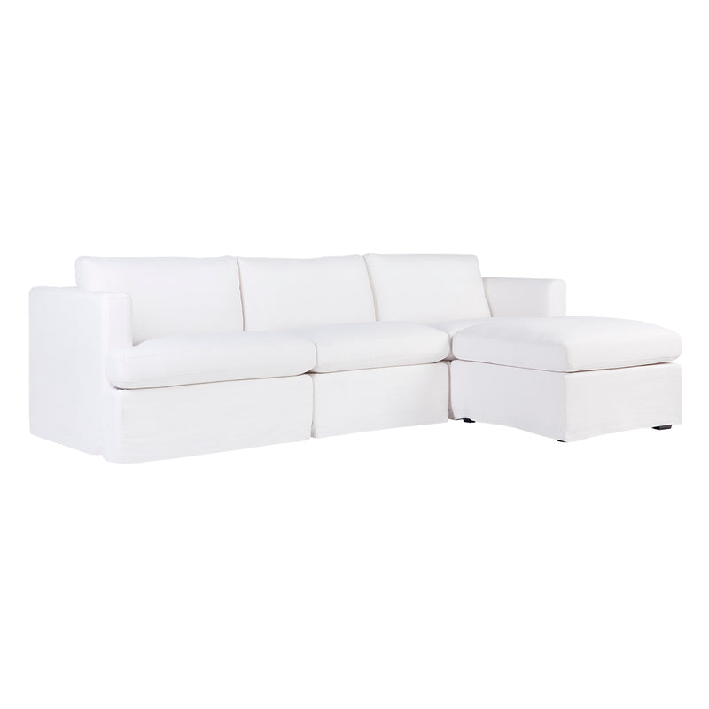 Birkshire Slip Cover Modular Sofa - White Linen Option 6 Default Title