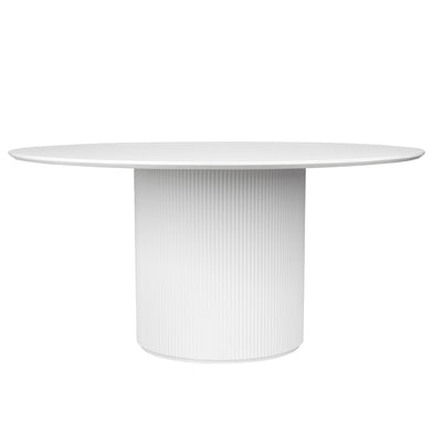 Arlo Round Dining Table - 1.5m White Default Title
