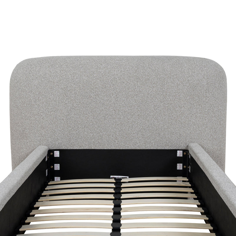 CBD10229-YO Single Bed Frame - Clay Grey